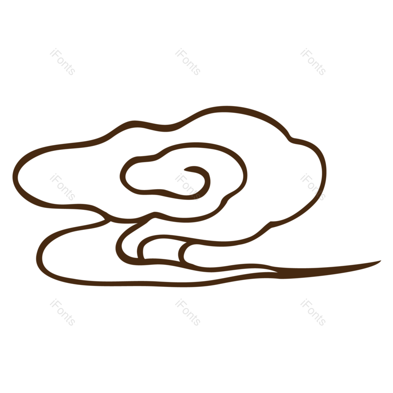 祥云图片,复古元素,中国风PNG,祥云图案免抠素材